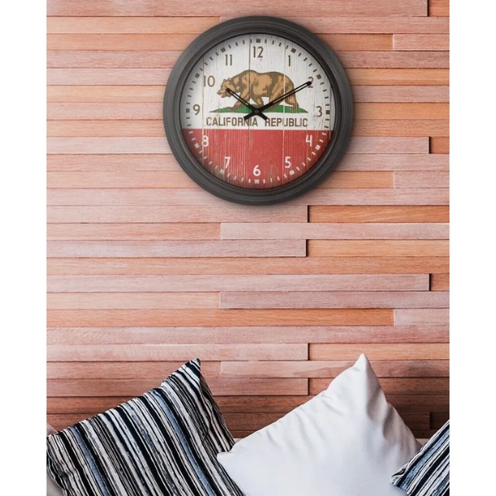 X-Large Plastic Outdoor Wall Clock, app.16